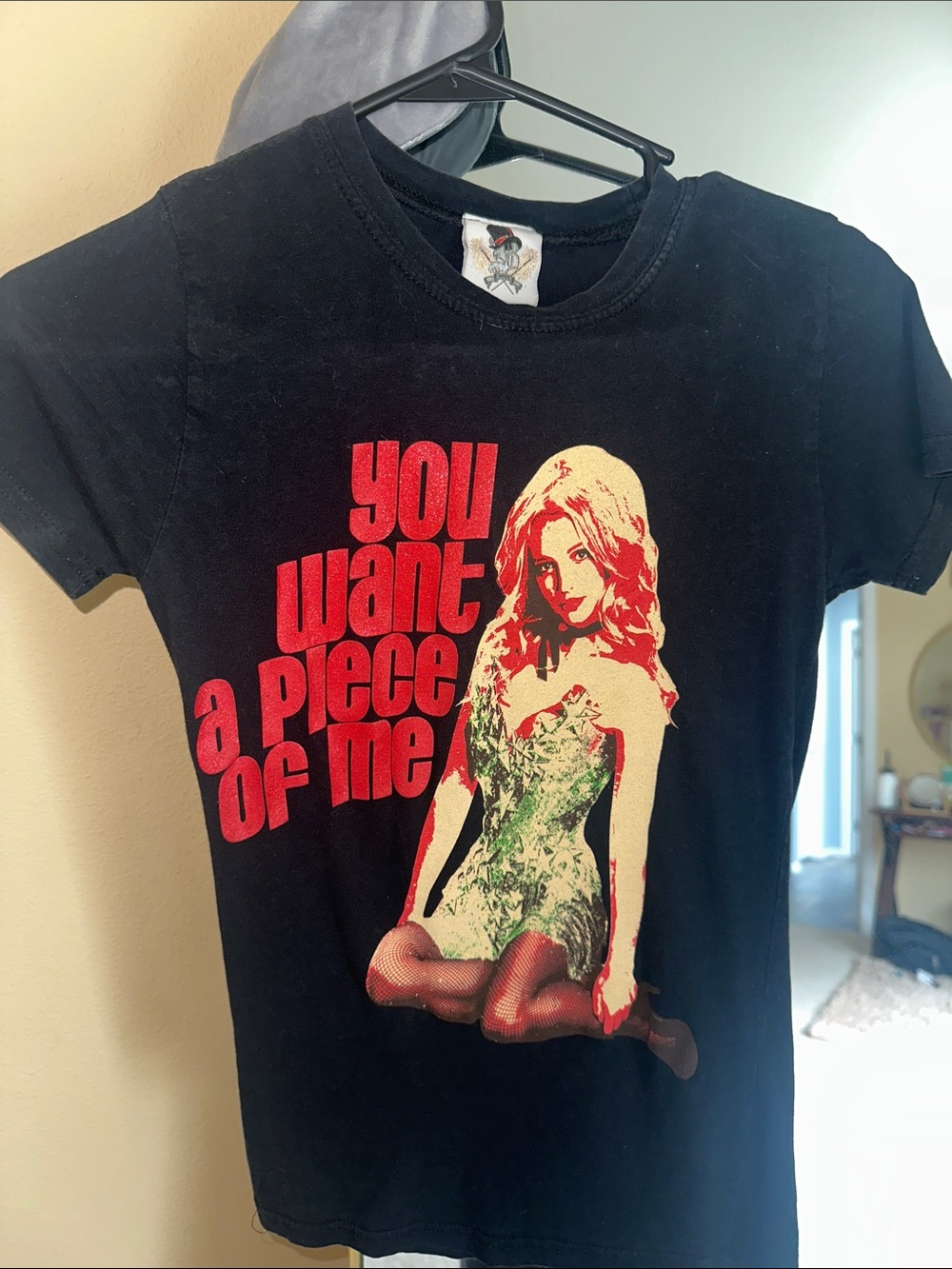 Black 2009 Britney Spears Circus Tour Tee